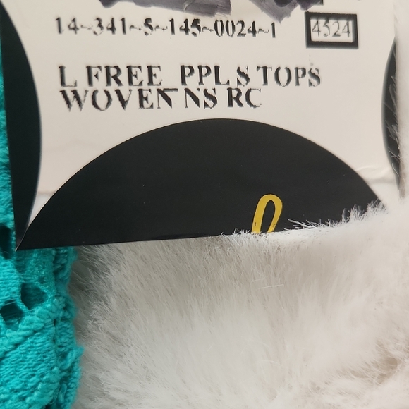 Free People Teal Lace Bralette - Picture 2 of 4